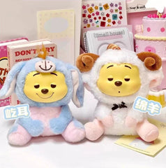 MINISO Winnie The Pooh Naughty Party Plush Vinyl Toy Blind Box Figure Confirmed MINISO - KOEEK