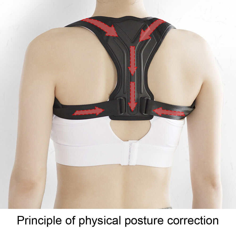 new Hunchback Correction Belt Back Spine Posture Corrector Brace(M(Bust85-105cm HGF koeek - KOEEK