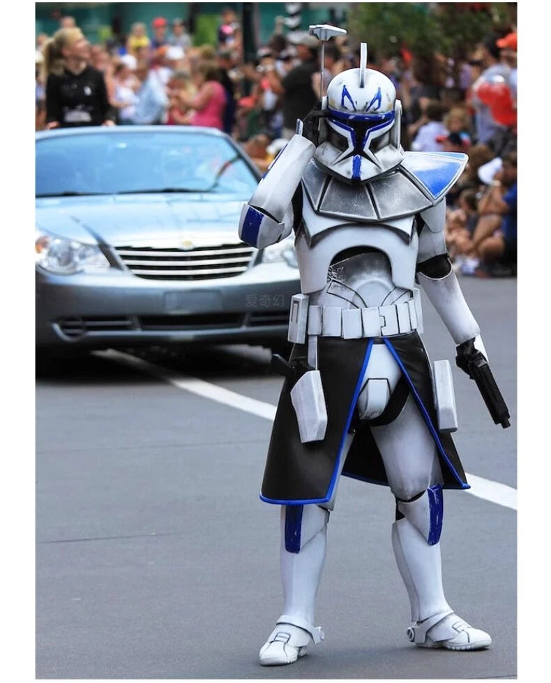 Star Wars Captain Rex Cosplay Wearable Armor Self Assembling Coloring EVA Prop 07FC0E-D4 - KOEEK