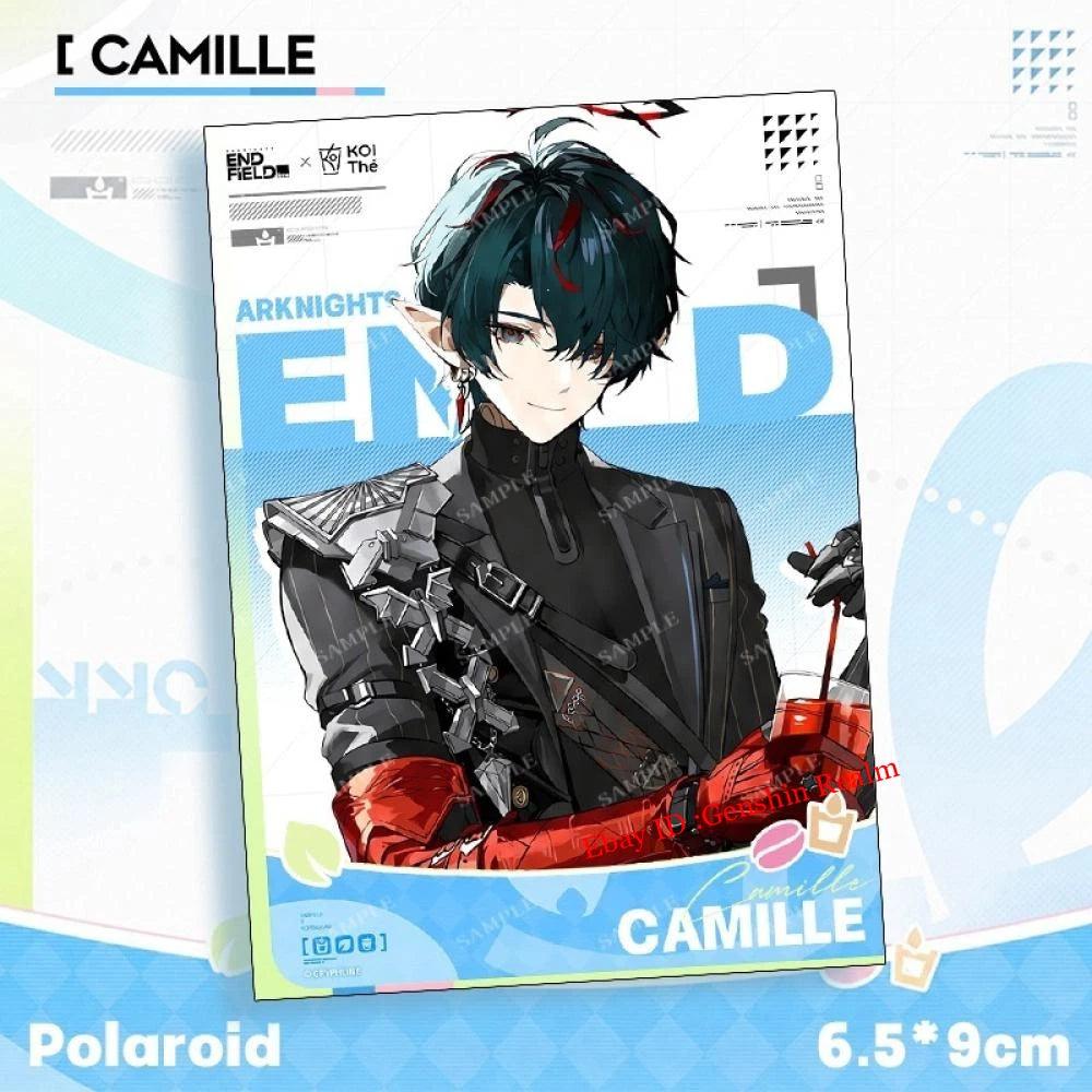 4Pcs/Set Anime Arknights:Endfield Limited Edition Card Decor Collection Gift 07FC0E-D4 - KOEEK