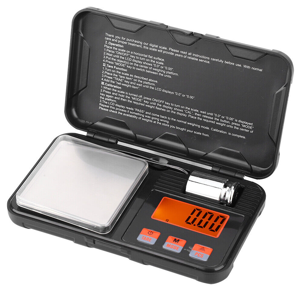 new 200g 0.01g Accuracy LCD Display Mini Electronic Digital Pocket Scale Instrument koeek - KOEEK