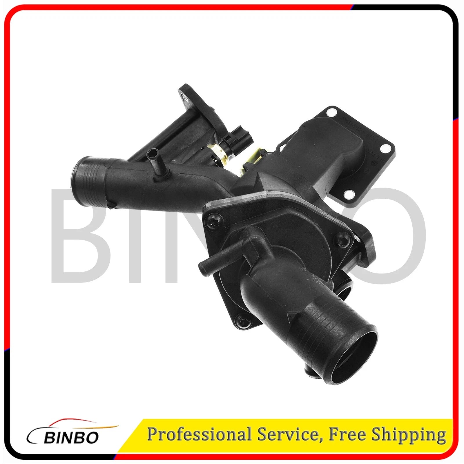 Coolant Thermostat Housing For 05-09 Land Rover LR3 Range Rover Sport 4.4L 07FC0E-D4 - KOEEK