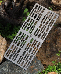 EDC Outdoor Titanium Picnic Barbecue Net Charcoal Grill  Portable Barbecue Board EDC - KOEEK
