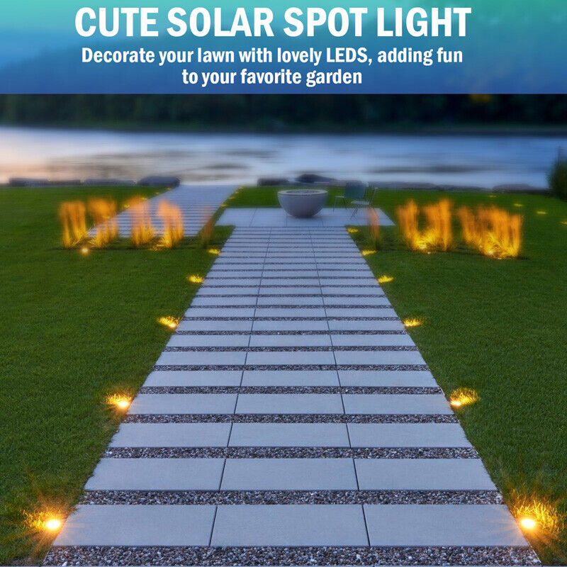 nye Luces LED Solares De Patio Lamparas Solares Patio Luz Solar Para Jardin 10 Luces