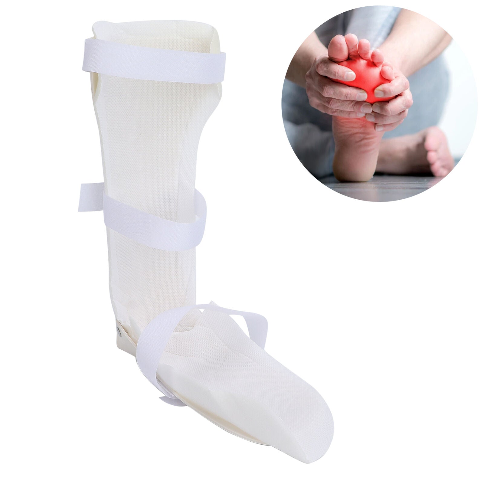 new Orthosis Drop Ankle Correction Brace For Achilles Tendon Injury(Left L) HGF koeek - KOEEK