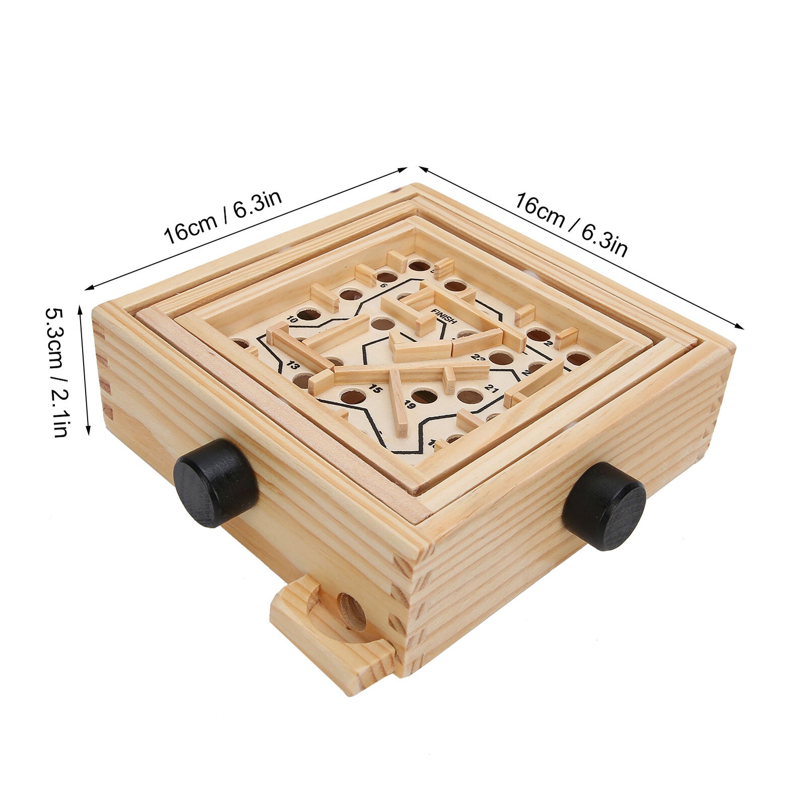 new Wooden Maze Puzzle Toy Balances Board Table Maze Game Prevent Dementia For E HPT koeek - KOEEK