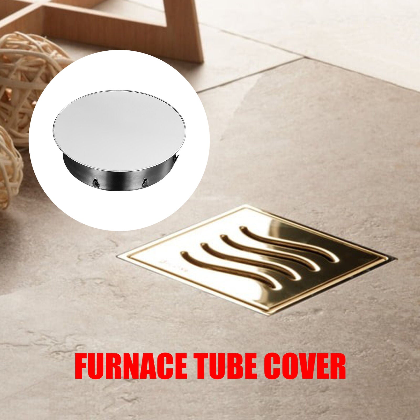 new Stove Pipe Cover Stainless Steel Flat Stove Pipe Cover for Odor Prevention koeek - KOEEK