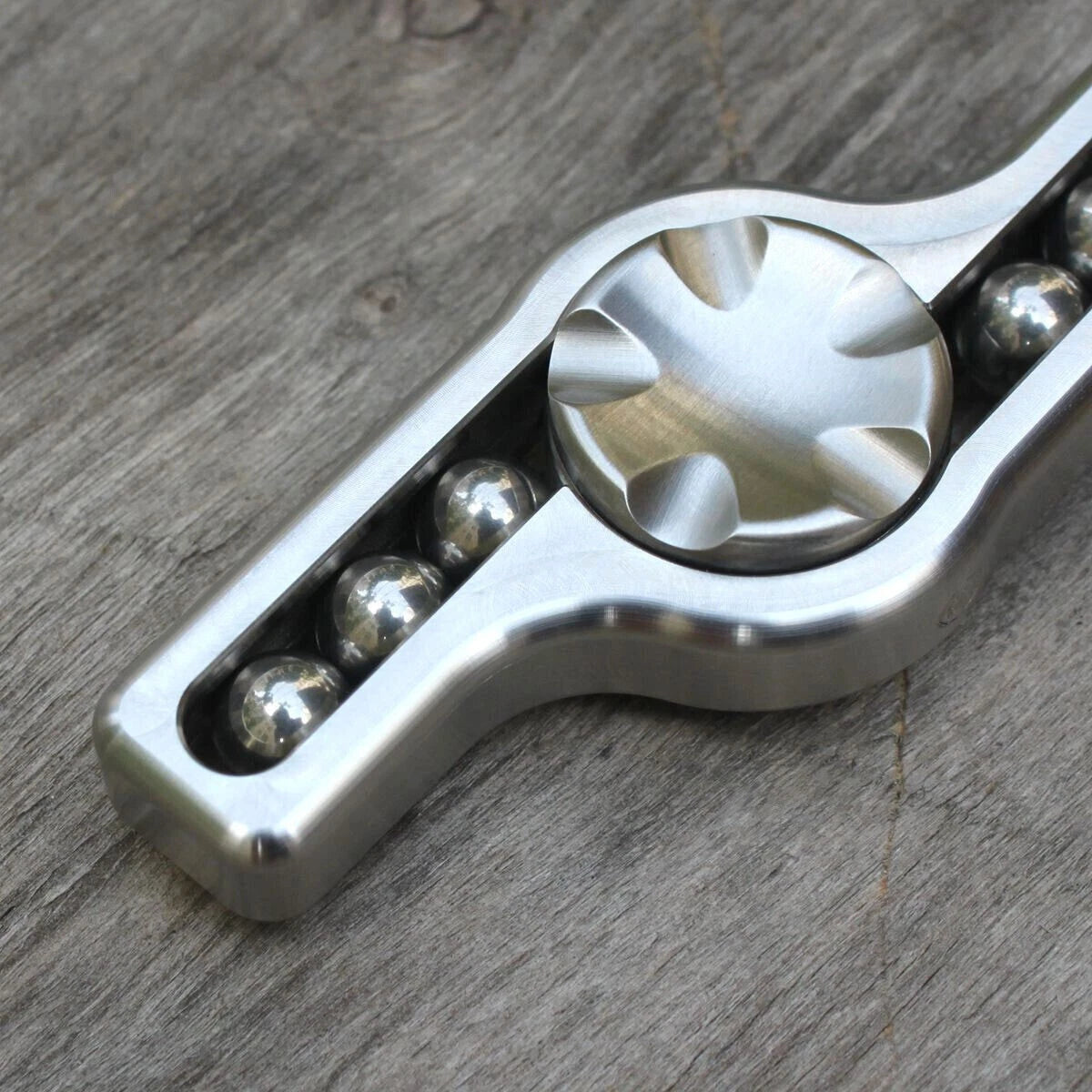 Pocket Haptic Toy Fidget Finger Spinner Stainless Steel PEI CNC Fine Carving EDC 07FC0E-D4 - KOEEK