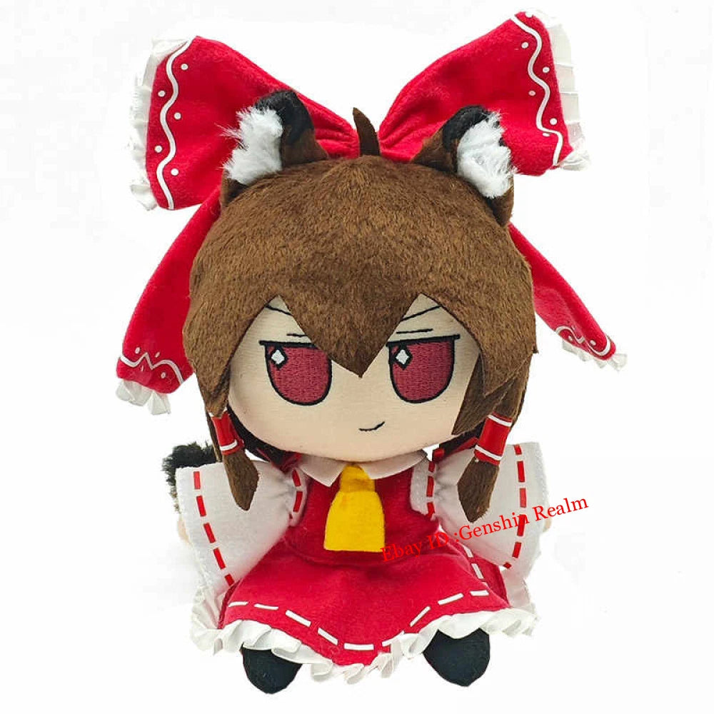 Anime Touhou Project Fumo Series Hakurei Reimu Cat Plush Doll Cartoon Toy Gift 07FC0E-D4 - KOEEK
