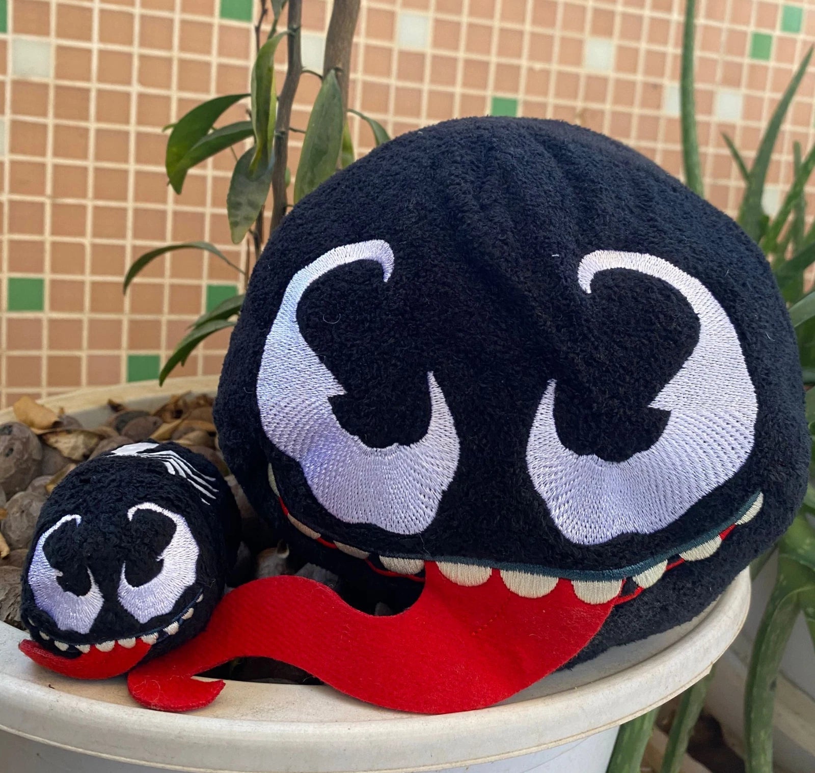 Disney Marvel Tsum tsum 12" 3.5"Plush Black Spider Man Collection Venom Toy 2pcs DISNEY - KOEEK