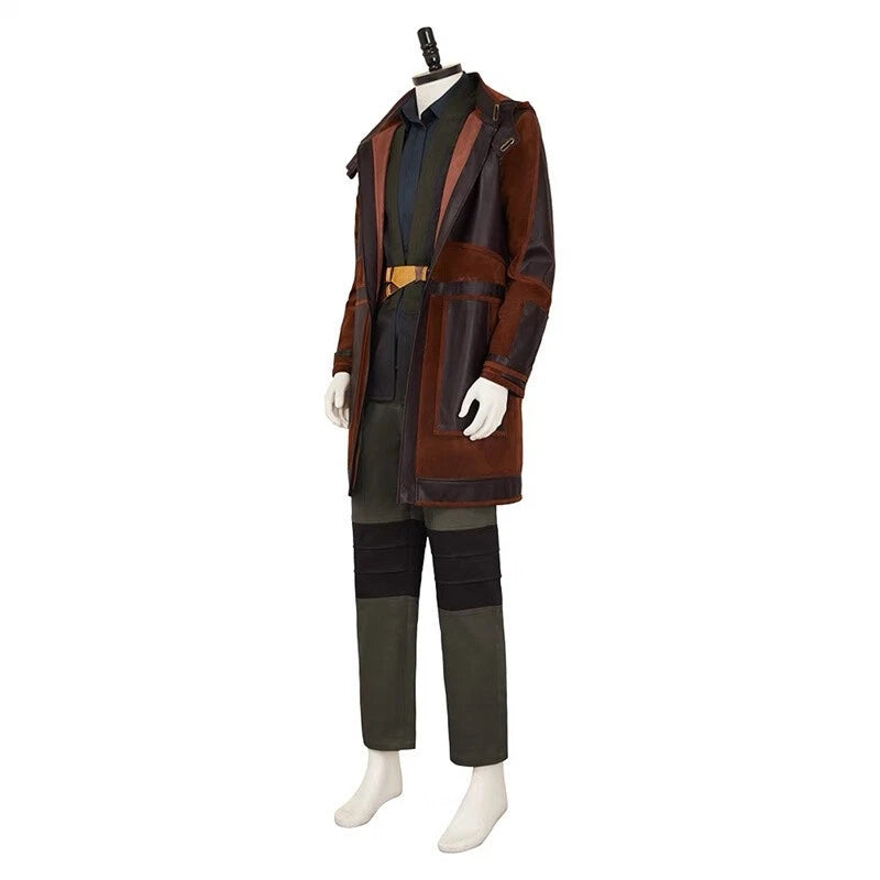 Star Wars Andor Men Cosplay Custome Coat Pants Top Shoes Belt Full Set Cos 07FC0E-D4 - KOEEK