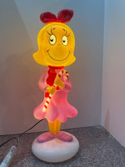 Cindy Lou Who Lighted Blow Mold Gemmy How the Grinch Stole Christmas GEMMY - KOEEK