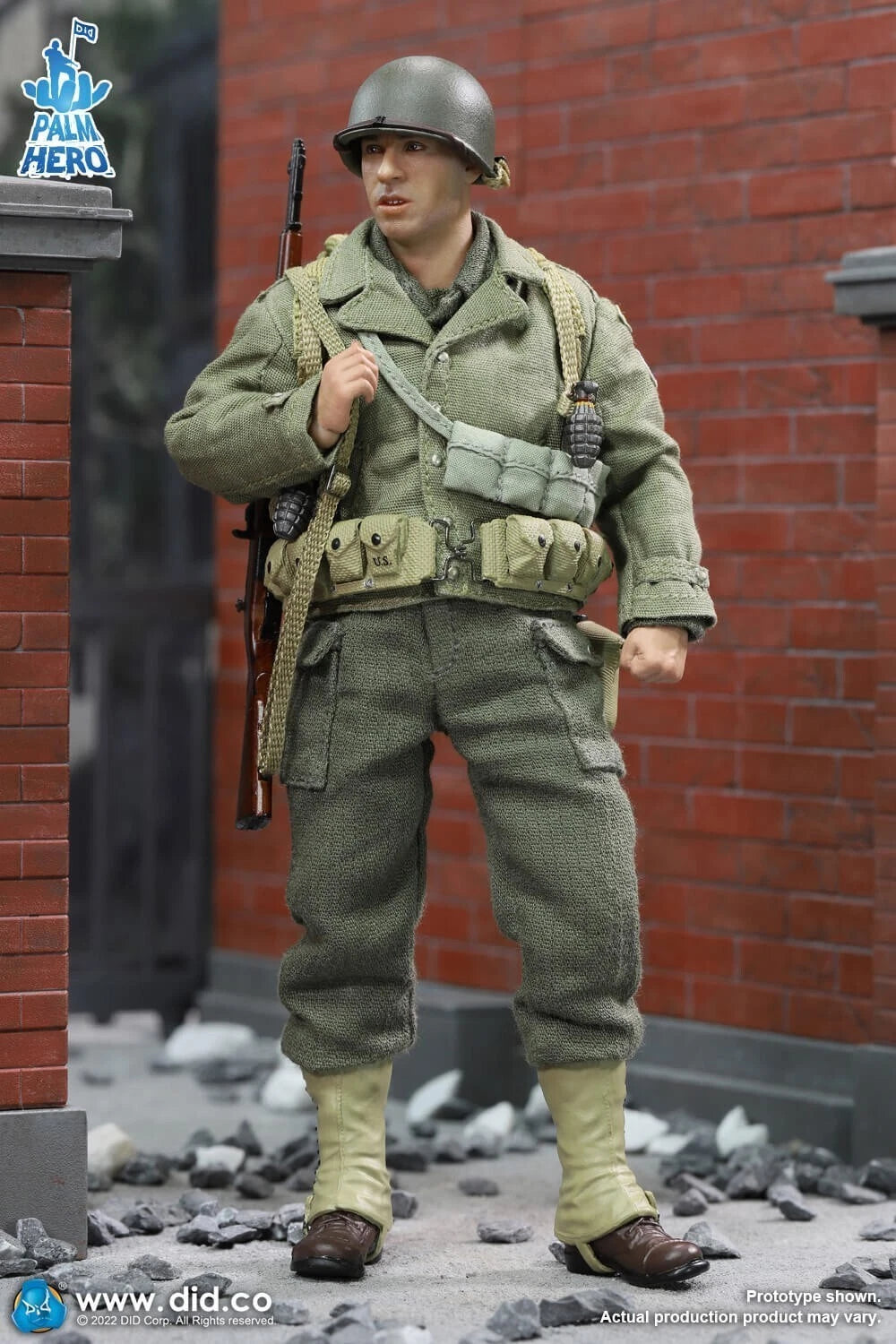 DID XA80011 Dragon Dreams WWII US Ranger Private Caparzo 1/12 Figure Toy 6" BN DID - KOEEK