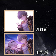 Anime Honkai: Star Rail Caelus Night Lamp Decor Light Picture Luminous Gift 07FC0E-D4 - KOEEK