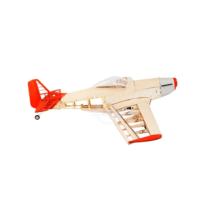 RC Model P51 Airplane Laser Cut Plane Balsa Wood Kit Skin Hardware Accessories 07FC0E-D4 - KOEEK