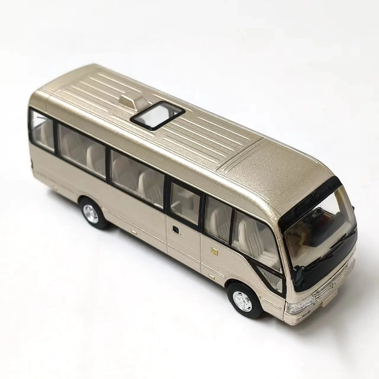 1:64 Toyota Coaster 2013 Diecast Model can slide Simulation Vehicle Display toy 07FC0E-D4 - KOEEK
