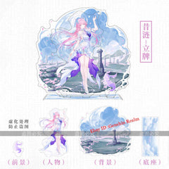 Anime Honkai: Star Rail Cyrene Deluxe Acrylic Desktop Stand Figure Collection 07FC0E-D4 - KOEEK