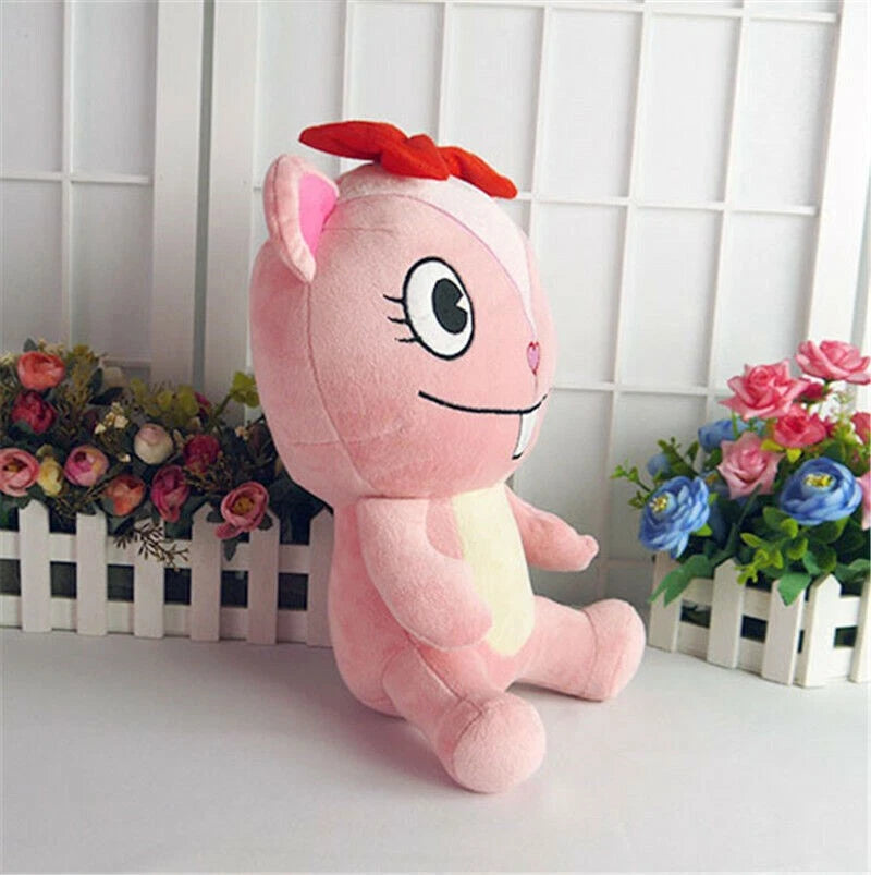 Happy Tree Friends Giggles Plush Doll 32CM Stuffed Toy Cartoon Doll Collection 07FC0E-D4 - KOEEK