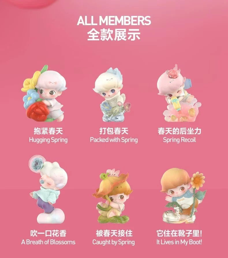 Authentic DIMOO MOMENT IN BLOOM Series Blind Box Confirmed Figures Toy Gift 07FC0E-D4 - KOEEK