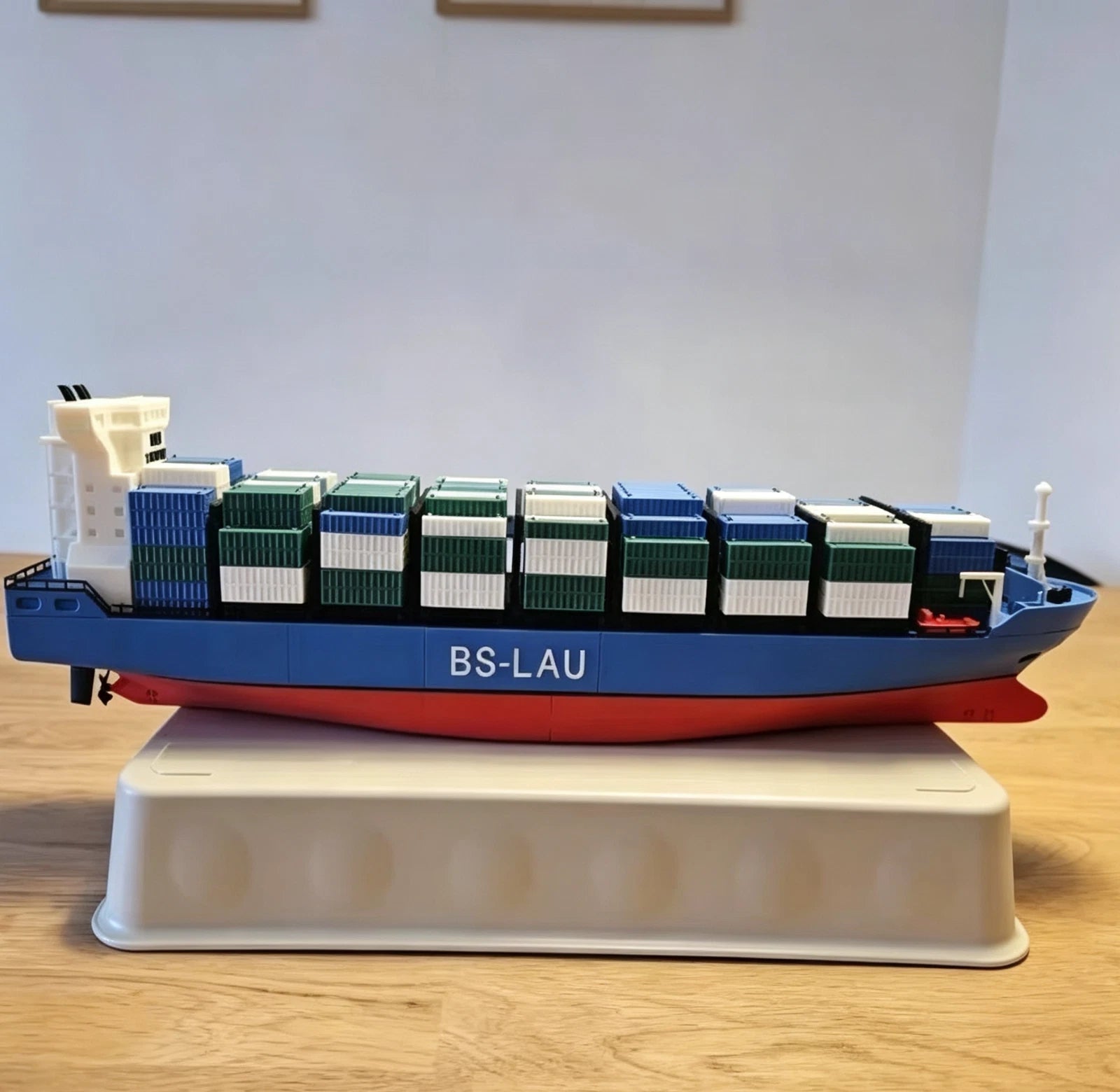 1/400 Container Ship 3D Printed 45cm Model, Static Display Collectible Gift 07FC0E-D4 - KOEEK
