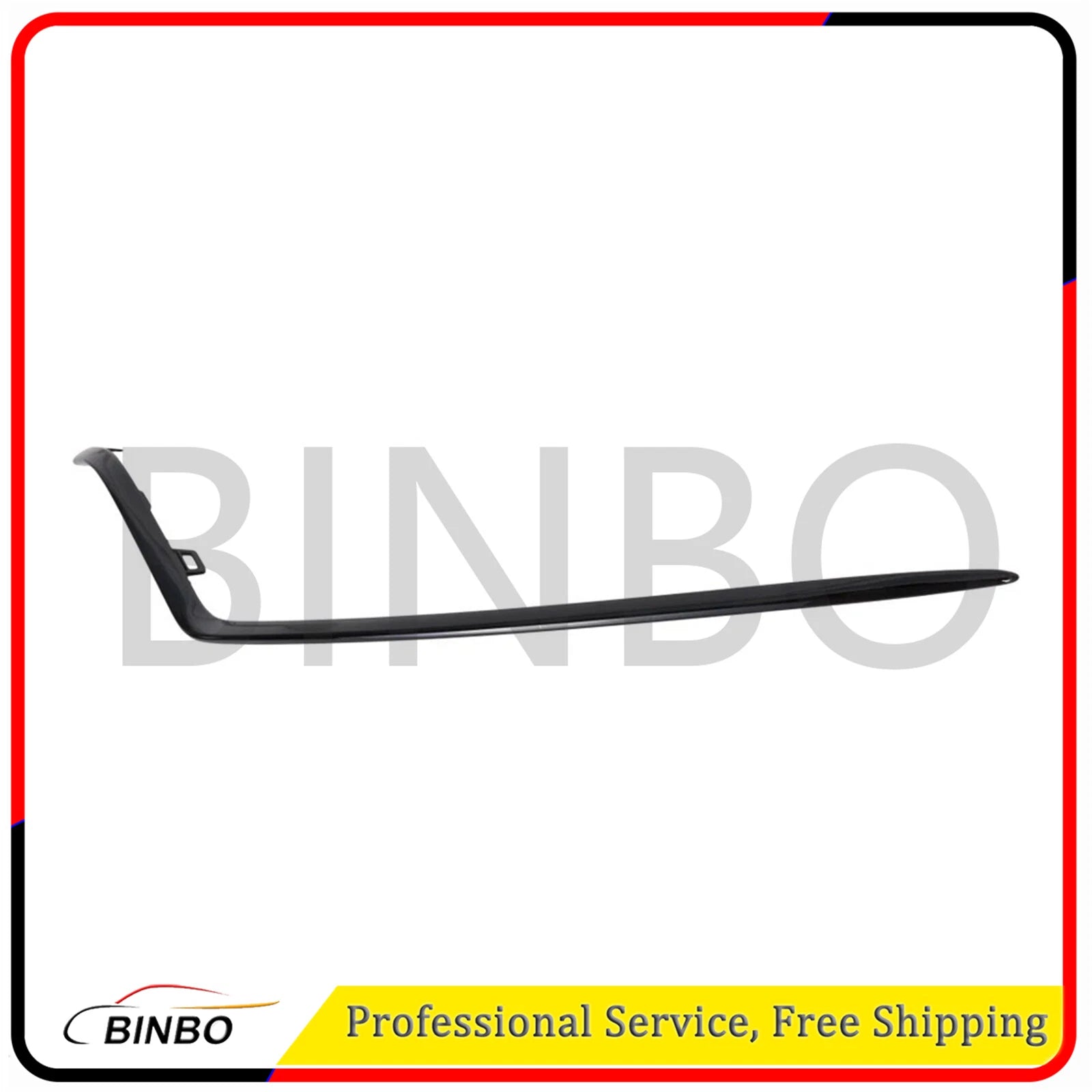 Pair Set of 2 Bumper Face Bar Trims Front Left-and-Right Outside for MB Mercedes 07FC0E-D4 - KOEEK