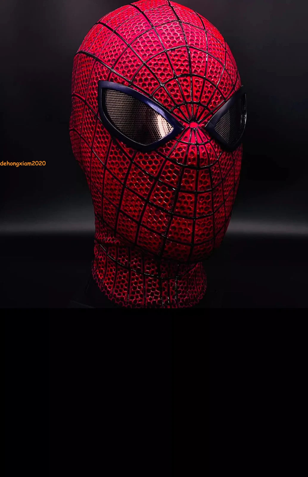 1:1 The Amazing Spider-Man Spiderman Cosplay Mask Andrew Garfield Prop Handmade HANDMADE - KOEEK