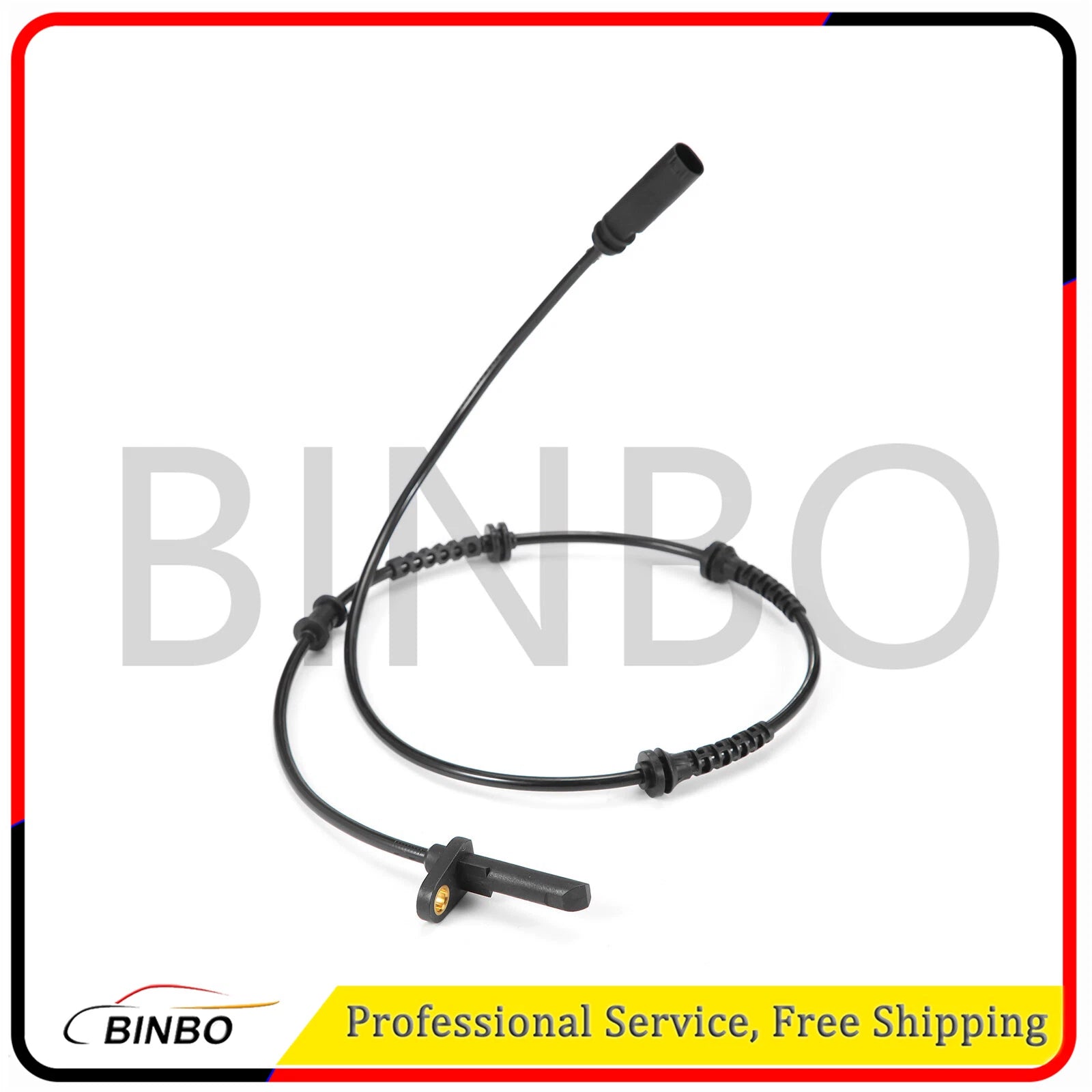 Rear Left / Right ABS Wheel Speed Sensor for BMW 740i 740Li 750i ActiveHybrid 7 07FC0E-D4 - KOEEK