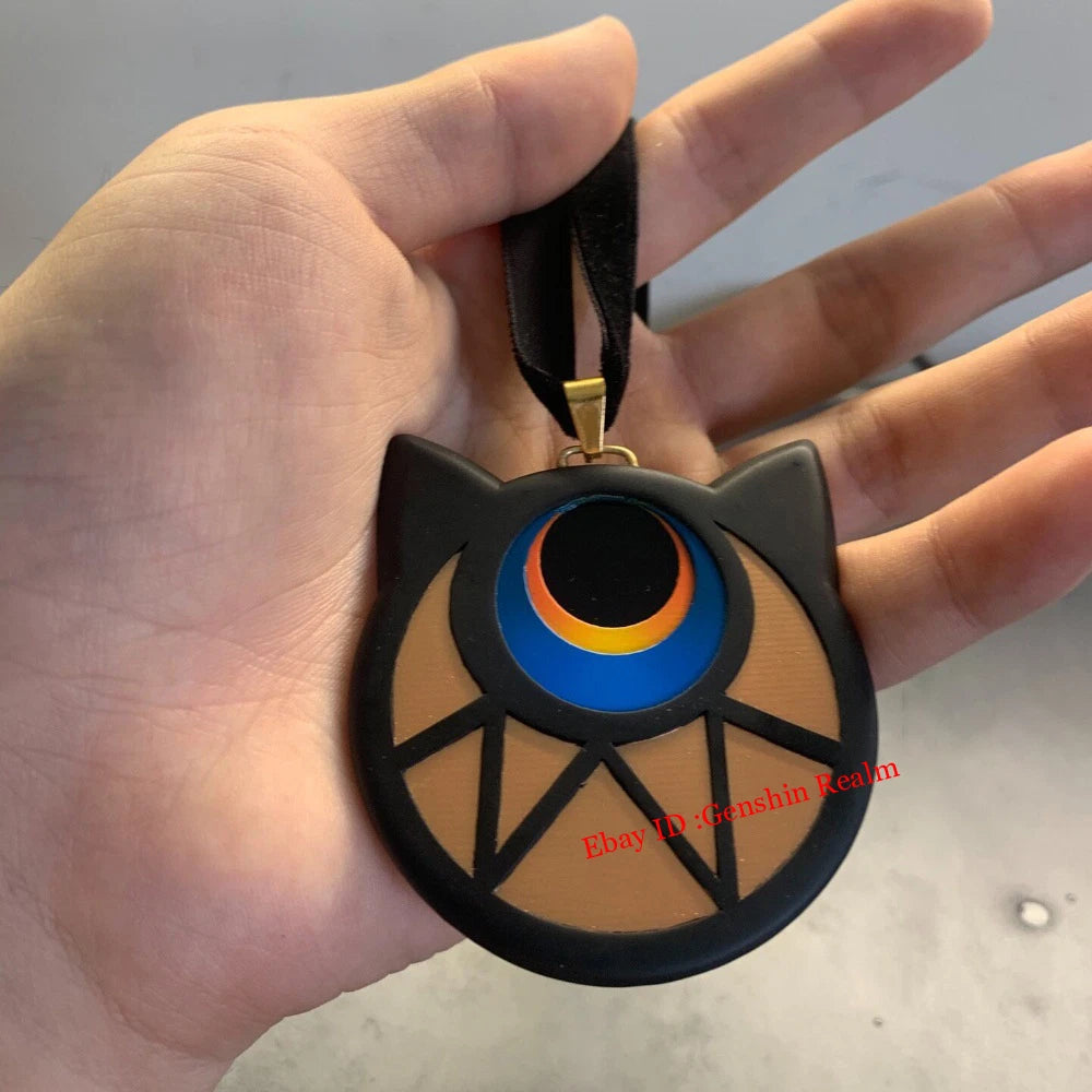 Anime Honkai: Star Rail Cipher Cosplay Prop Resin Coins Collection Necklace Gift 07FC0E-D4 - KOEEK