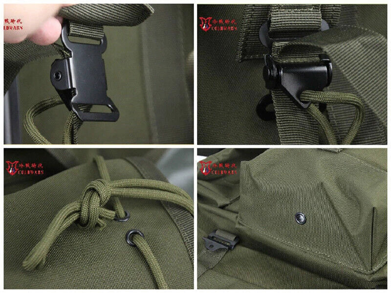 US ALICE Field Pack w/ Shoulder Straps Backpack Rucksack Medium LC1 OD Green 07FC0E-D4 - KOEEK