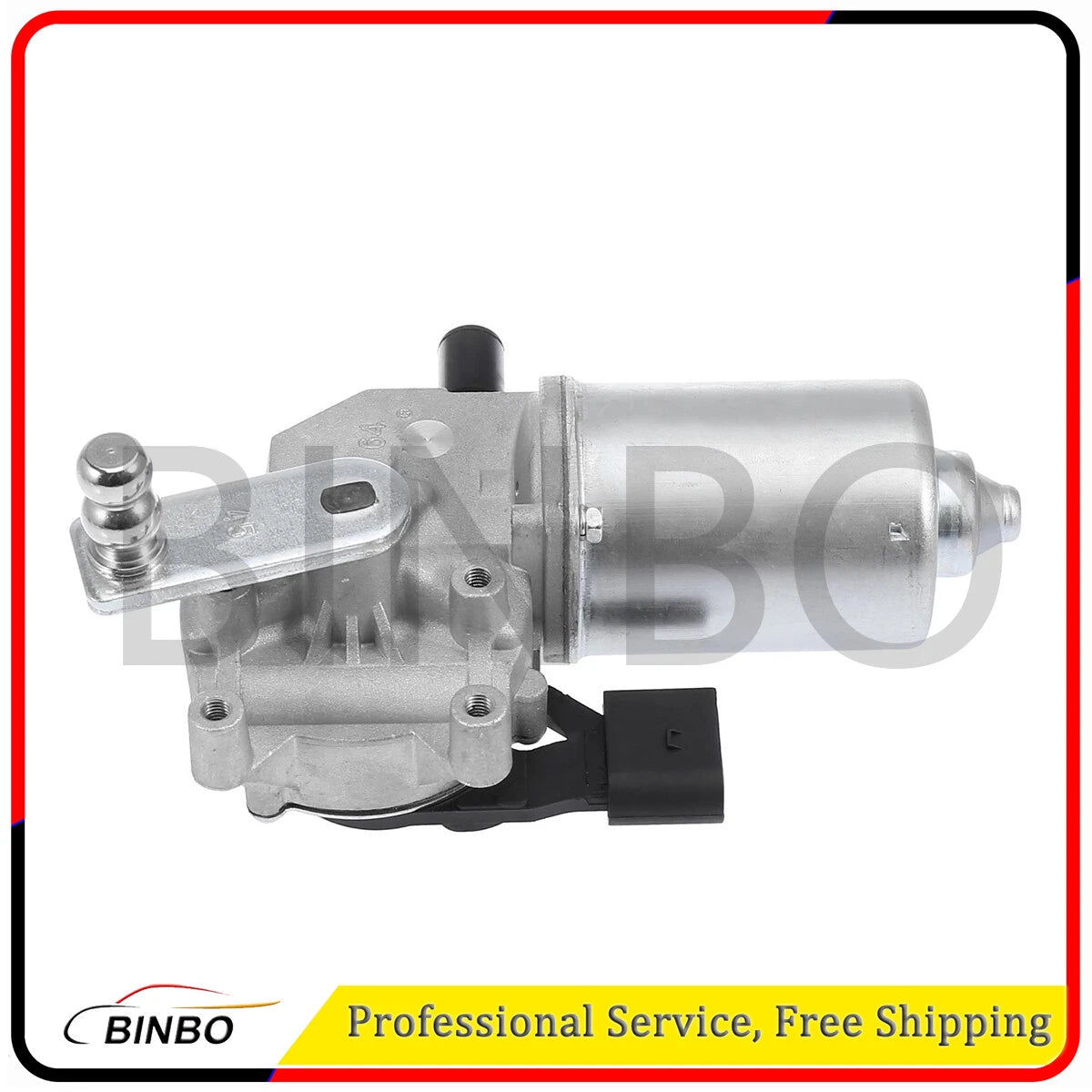 Front Side Windshield Wiper Motor for BMW E70 X5 E71 X6 2007-2015 61614418698 07FC0E-D4 - KOEEK