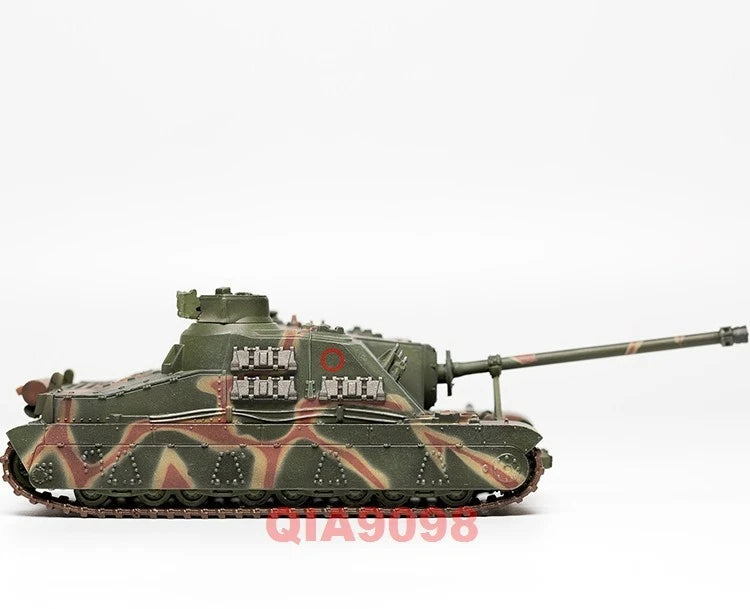 1:72 Scale UK A39 Tortoise Heavy Assault Tank Diecast Metal + Plastic Model 07FC0E-D4 - KOEEK