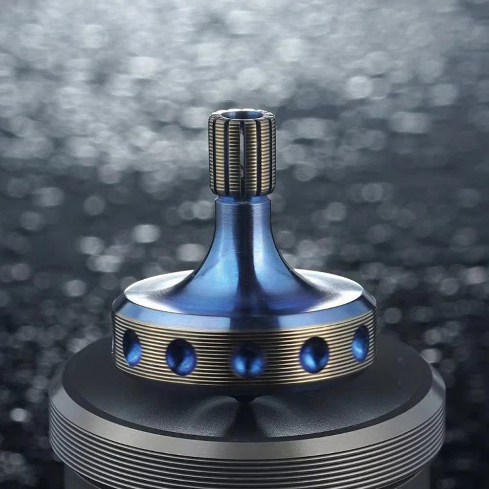 Titanium Alloy Gyro Fidget Spinner Ceramic Bead Hand Twist Spinning Top EDC Toys 07FC0E-D4 - KOEEK