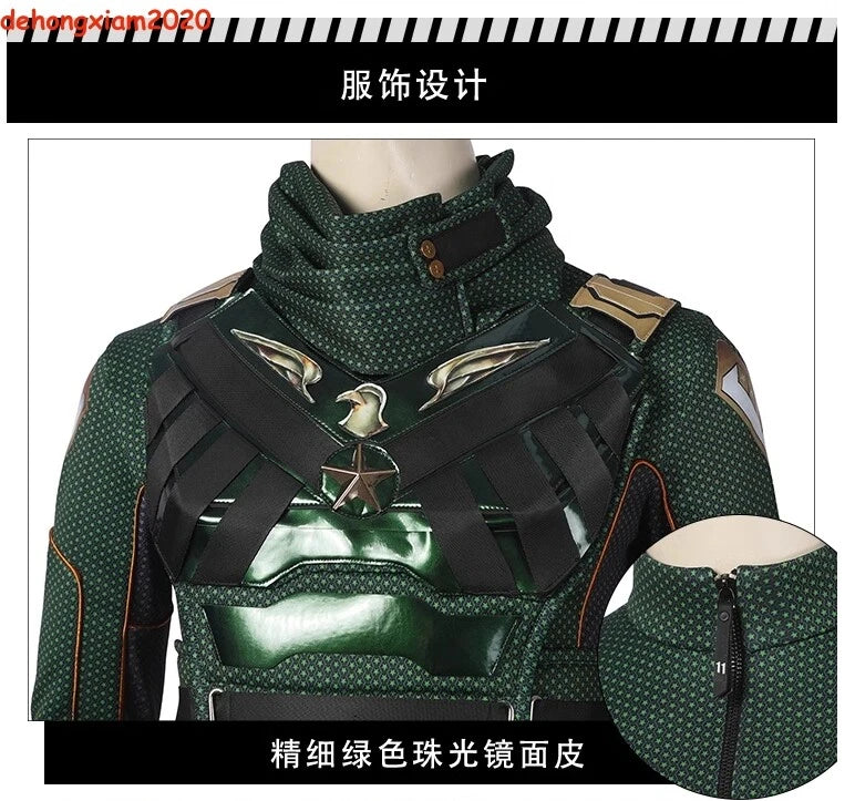 The Boys Season 3 Soldier Boy Costume Cosplay Suit Ver1 Anime Handmade suit HANDMADE - KOEEK