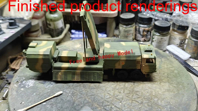 3D Printing 1/87 Chinese Type 780 Target Designation Radar Unpainted Model 07FC0E-D4 - KOEEK