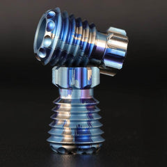 Titanium Knife Lanyard Bead Paracord Necklace Pendant Bracelet Bead EDC Charm 07FC0E-D4 - KOEEK