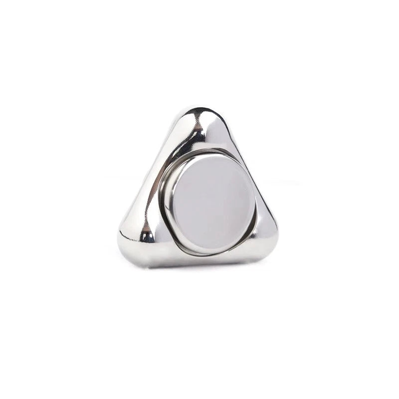 EDC Hand Spinner Adult Fidget Toys Stainless Steel Triangle Fidget Spinner 07FC0E-D4 - KOEEK