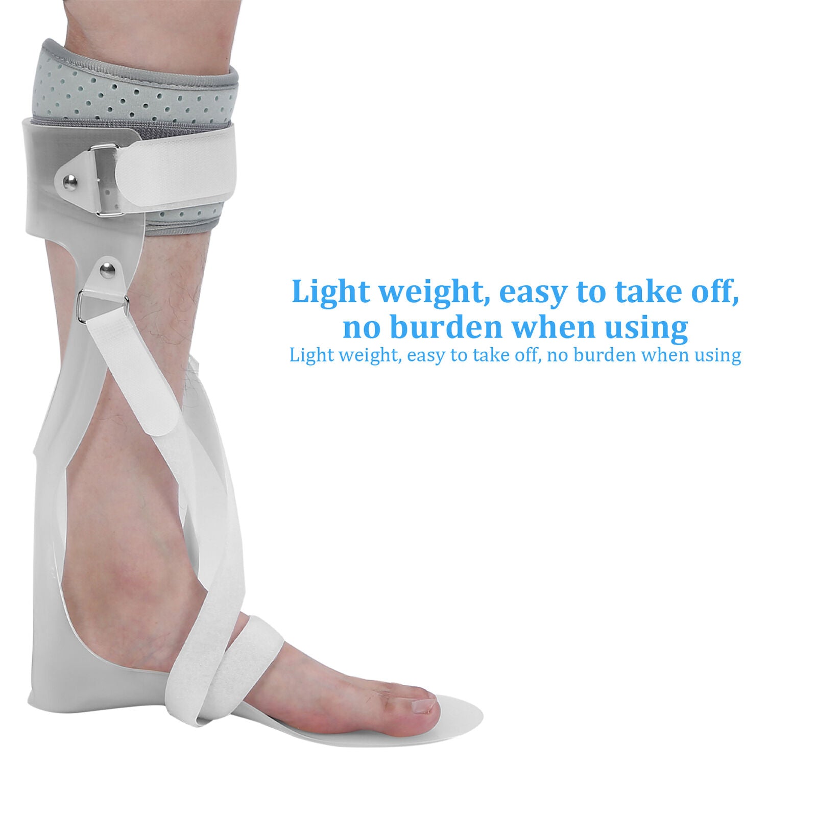 new Drop Foot Brace AFO Leaf Spring Splint, Ankle Foot Orthosis Support Stroke U koeek - KOEEK