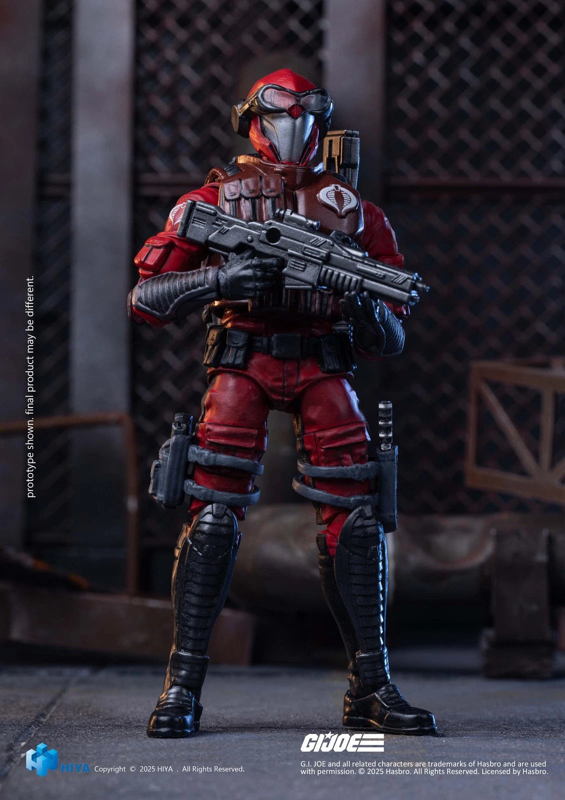 In Stock HIYA Special Forces Crimson Viper 1/18 Scale Collectible Action Figure HIYA - KOEEK
