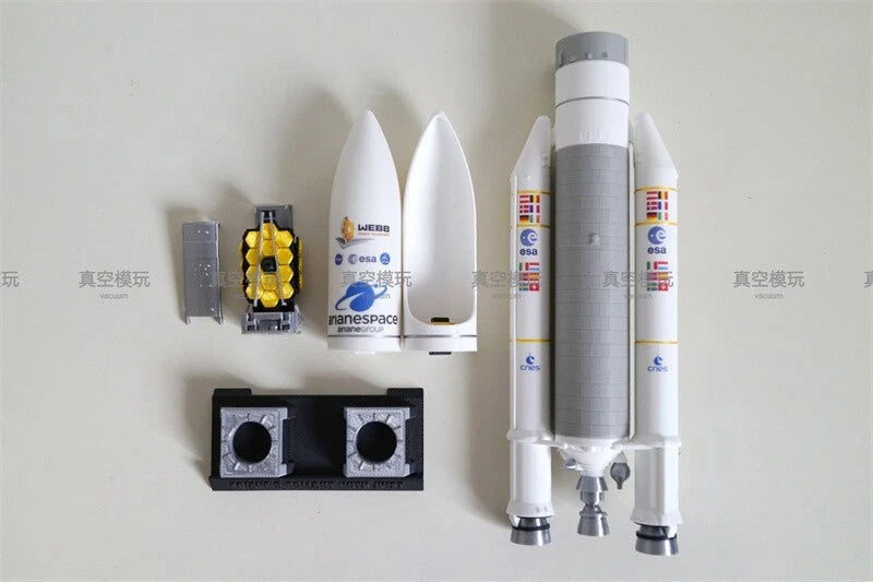 1/144/200 Scale Ariane 5 Launch Rocket Webb Space Telescope Finished Model Kit 07FC0E-D4 - KOEEK