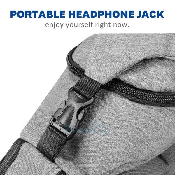 ny Bandolera Para Hombre Mochila er Bolso de Hombro Impermeable Con Puerto USB