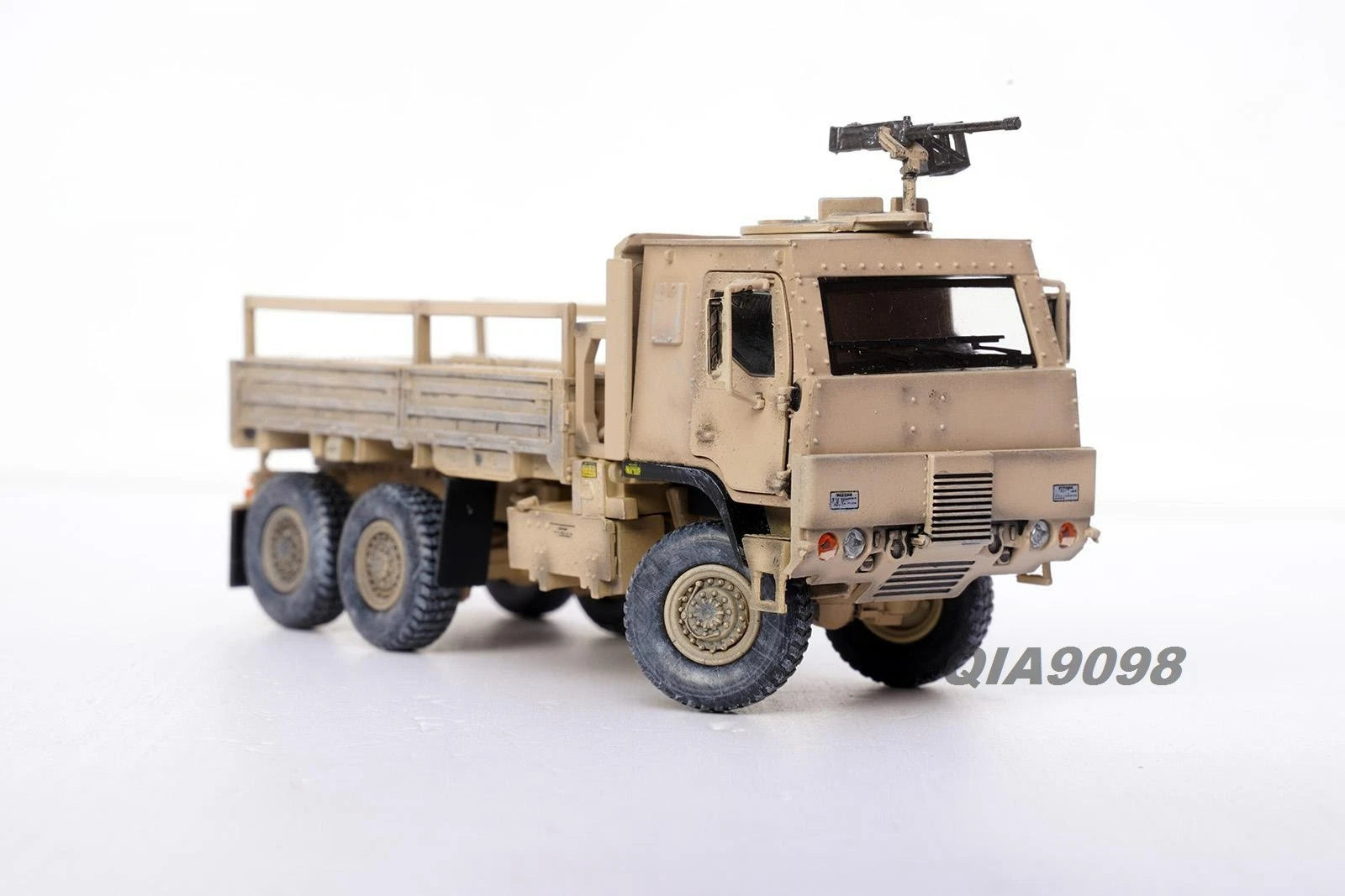 1/72 Scale US M1083 Armored Military Truck Desert Color Plastic Model 07FC0E-D4 - KOEEK