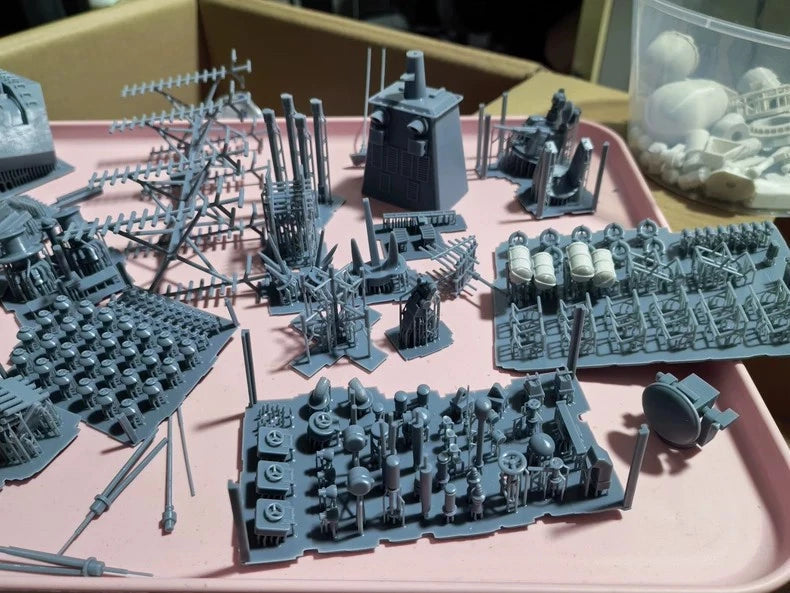 3D Printed 1/200 CNS Xining DDG-117 Unpainted Resin Material Model Kit ！ 07FC0E-D4 - KOEEK