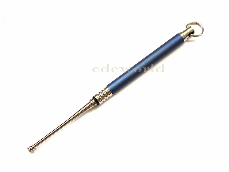 Titanium Ti Portable Ear Care Tool Cleaner Earwax Remover Earpick Curette EDC 07FC0E-D4 - KOEEK