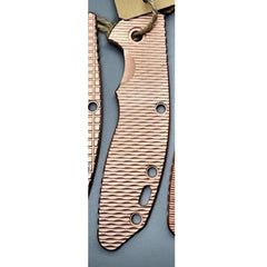 1 Pc Red Copper Handle Scale for Rick Hinderer XM18 3.5”Reduced Weight Version 07FC0E-D4 - KOEEK
