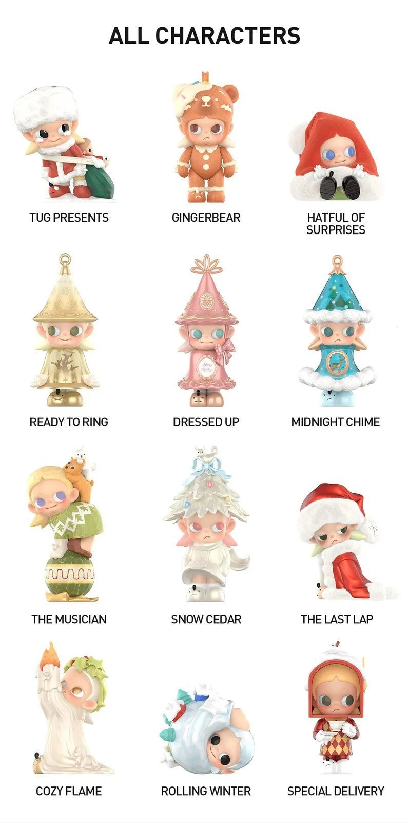 Authentic Zsiga The Winter Of Gifts Series Blind Box Figure Toys Gift Confirmed 07FC0E-D4 - KOEEK