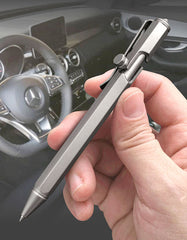 Titanium Alloy Bolt Ballpoint Pen Signature Writing Pen Outdoor Pocket EDC Tools EDC - KOEEK