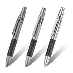 Carbon Fiber Ballpoint Pen EDC Titanium Bolt Action Signature Writing Pocket Pen 07FC0E-D4 - KOEEK