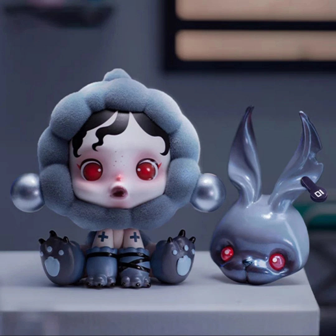 Skullpanda The Mare of Animals Series Confirmed Blind Box Figure Toys Xmas Gift SKULLPANDA - KOEEK