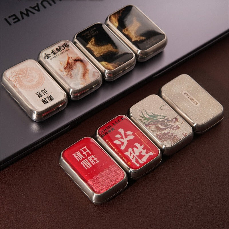 EDC Infinite Push Fidget Slider Creative Metal Fidget Toy Fashion Haptic Slider 07FC0E-D4 - KOEEK