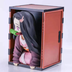 Anime Demon Slayer Kamado Nezuko PVC Figure Popcorn Bucket Decoration Model Toy 07FC0E-D4 - KOEEK